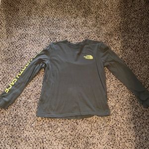 Long sleeve north face shirt